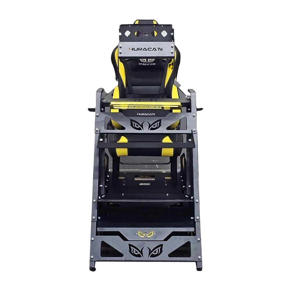 Huracan RS Premium Yarış Simülatörü Kokpiti-Sarı