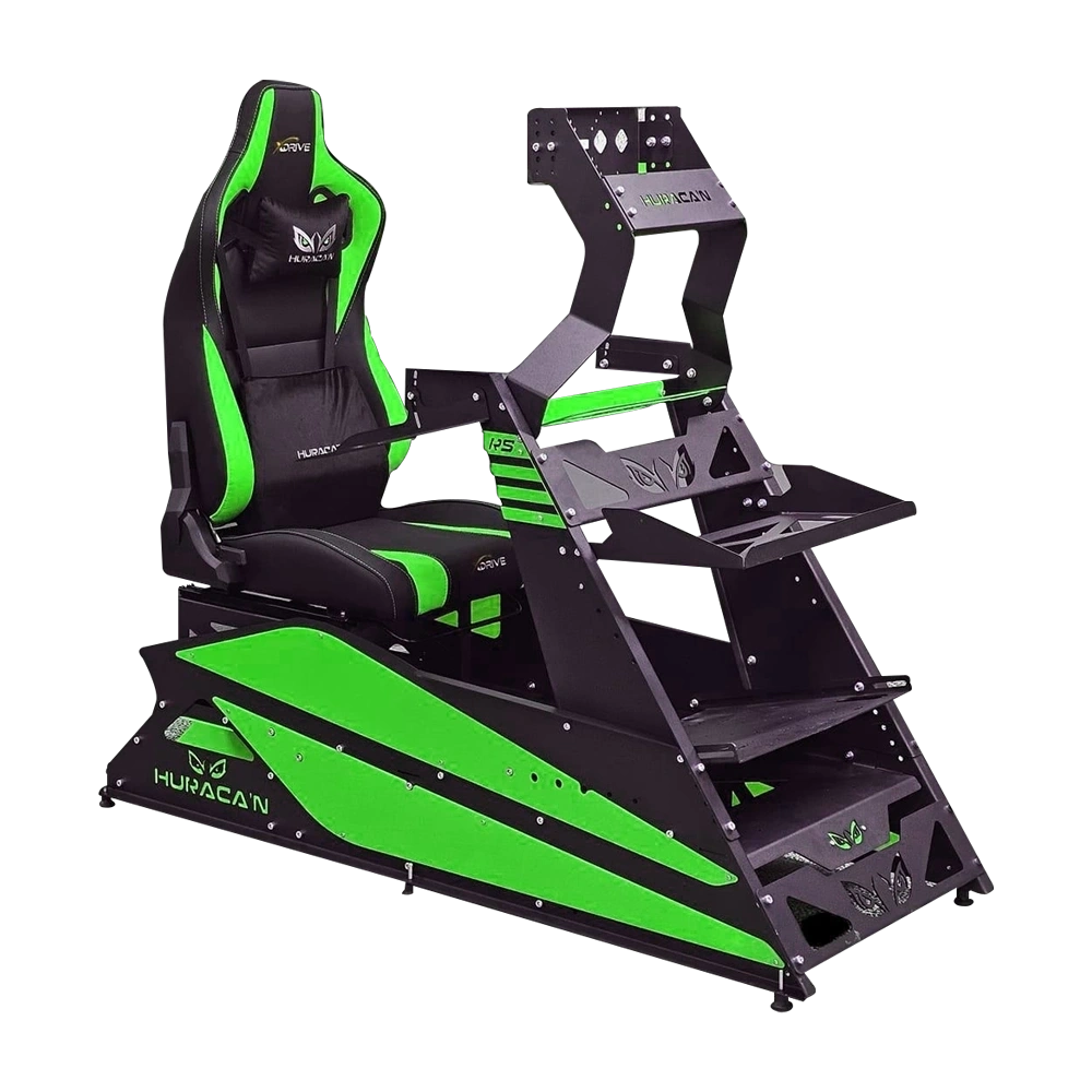 Huracan RS Premium Yarış Simülatörü Kokpiti-Yeşil