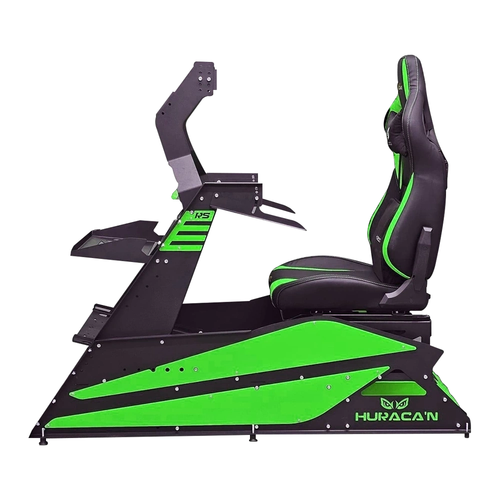 Huracan RS Premium Yarış Simülatörü Kokpiti-Yeşil