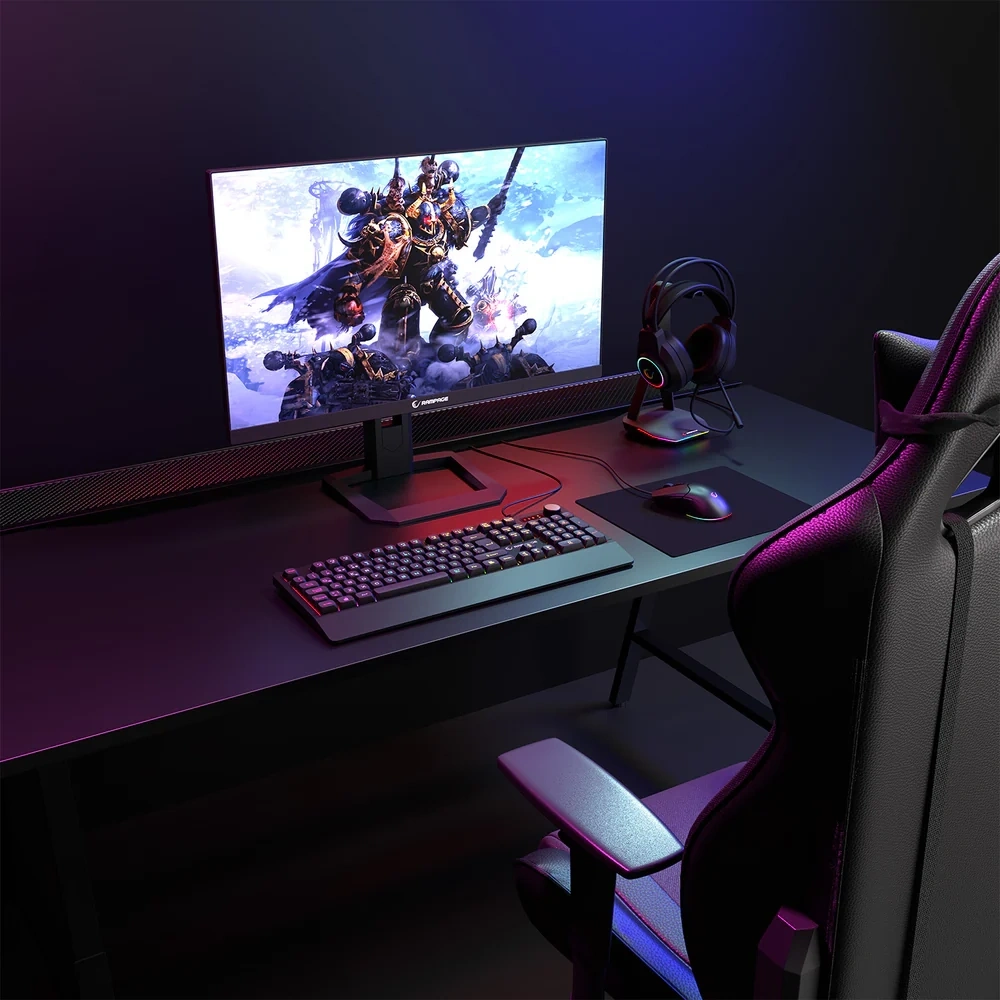 RAMPAGE KM-9858 JAZZY V2 SİYAH USB RGB AYDINLATMALI Q 12800 DPI MOUSE