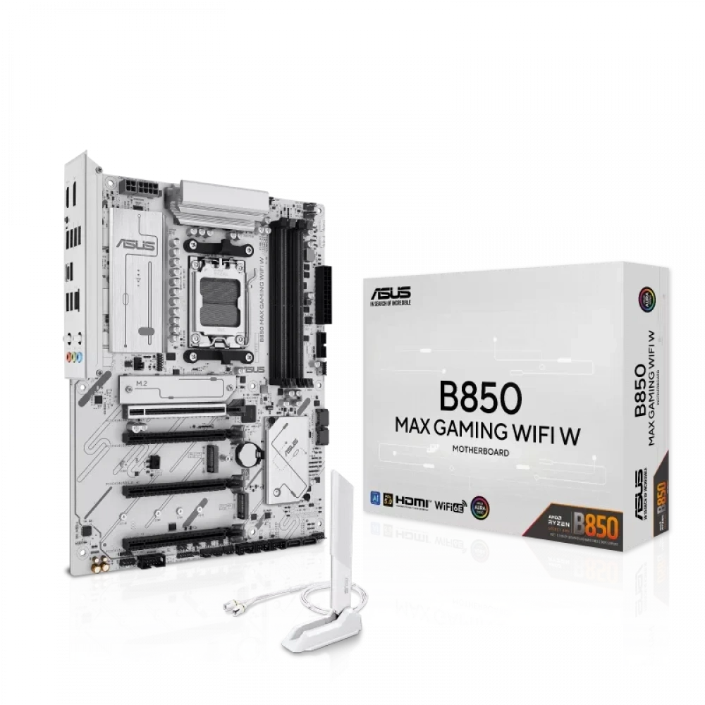 ASUS B850 MAX GAMING WIFI W AMD SOKET AM5 B850 DDR
