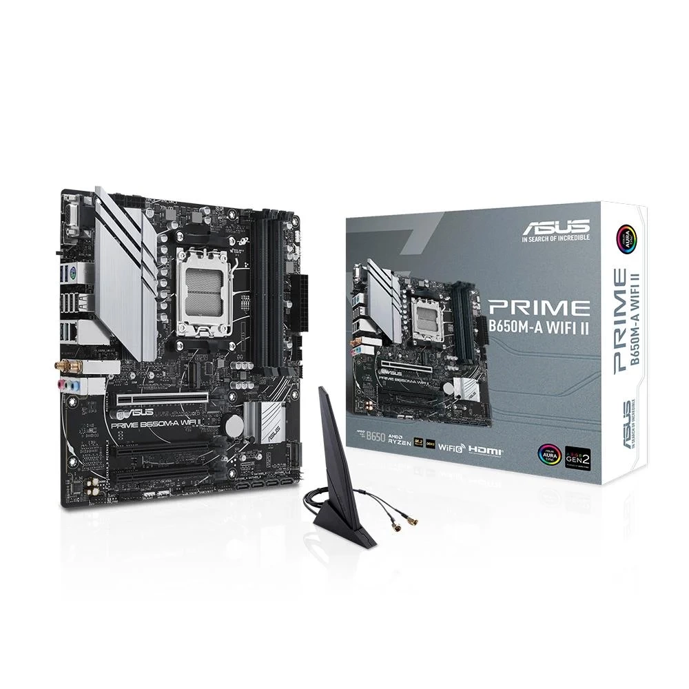 ASUS PRIME B650M-A WIFI II DDR5 6400MHZ AM5 MATX