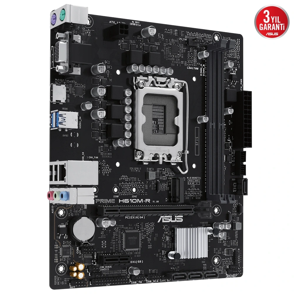 ASUS PRIME H610M-R D5-SI  DDR5  MATX 1700P