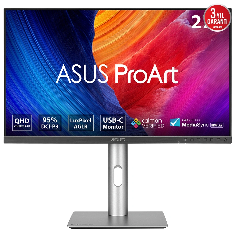 27 ASUS PROART PA278CFRV 5MS 100HZ 2K PIVOT IPS