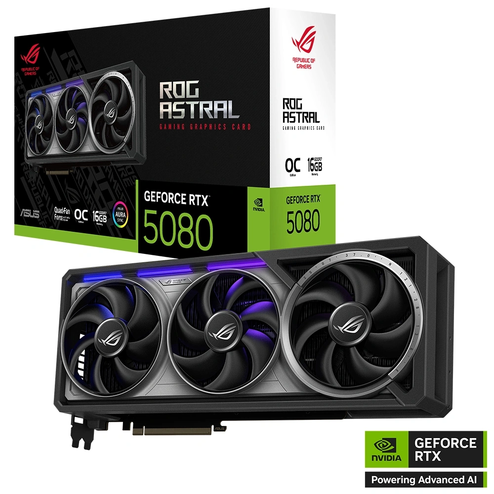 ASUS ROG-ASTRAL-RTX5080-O16G-GAMIN EKRAN KARTI
