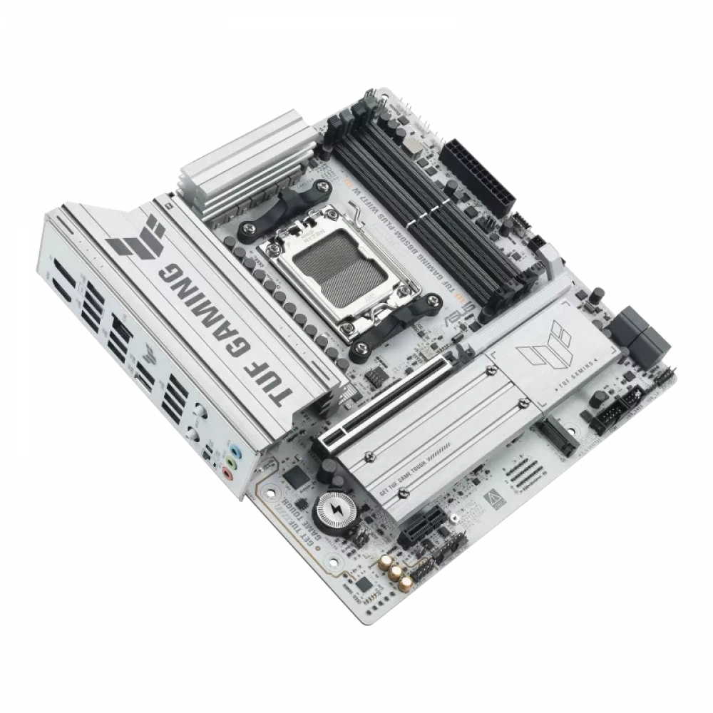ASUS TUF GAMING B850M-PLUS WIFI 7 AMD ANAKART BEYAZ