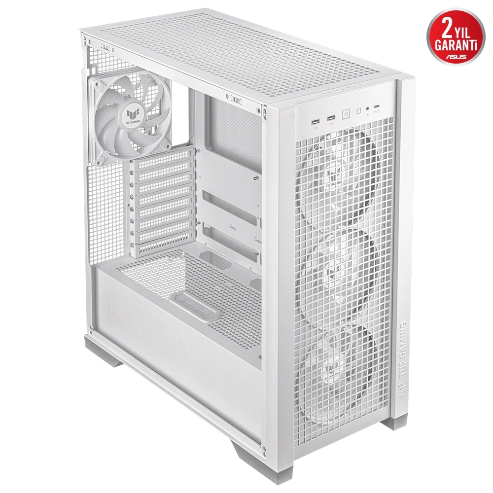 ASUS TUF GAMING GT302 TG ARGB - BEYAZ
