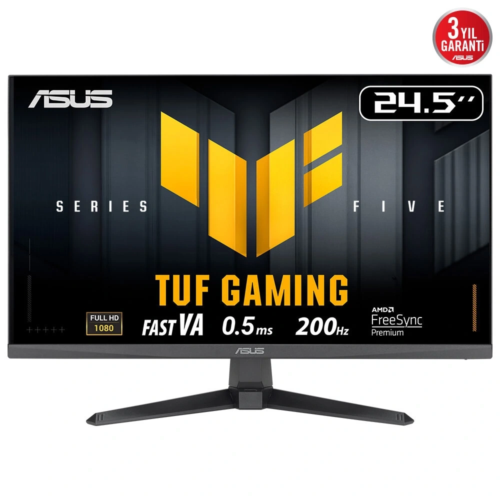 24.5 ASUS TUF GAMING VG257Q5A 200HZ 0.5MS FHD MONITOR