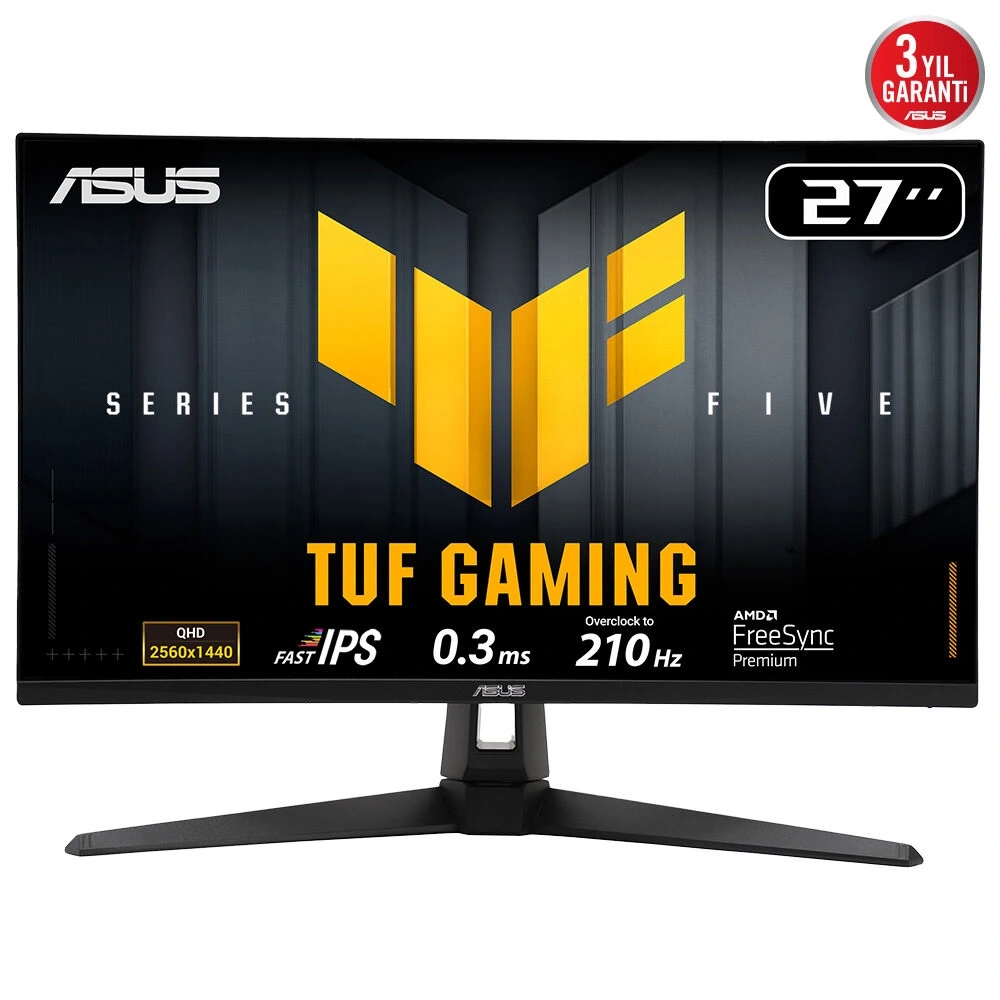 27 ASUS TUF GAMING VG27AQ5A 0.3MS 210HZ 2K MONITOR