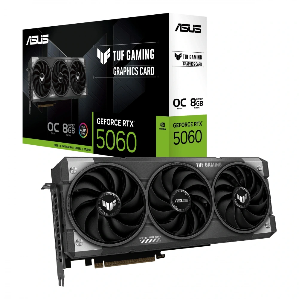 ASUS TUF-RTX5060-O8G-GAMING 128BIT VGA