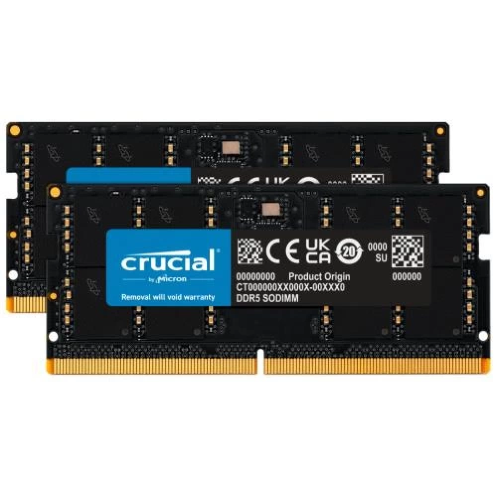 Crucial 128GB (2x64GB) 5600MHz DDR5 CT2K64G56C46S5