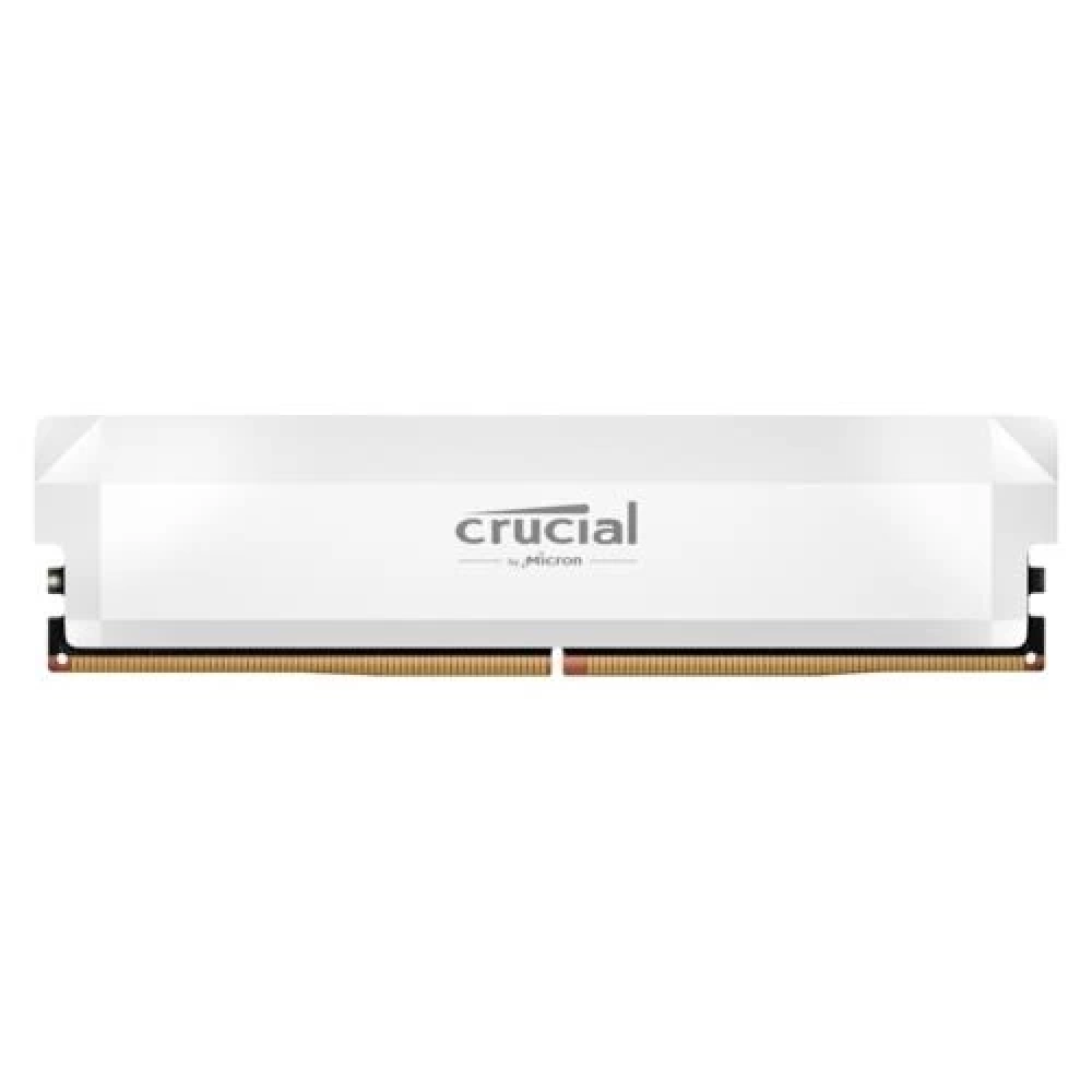 Crucial Pro 16GB (OC) 6400MHz DDR5 CP16G64C38U5W Beyaz Soğutuculu