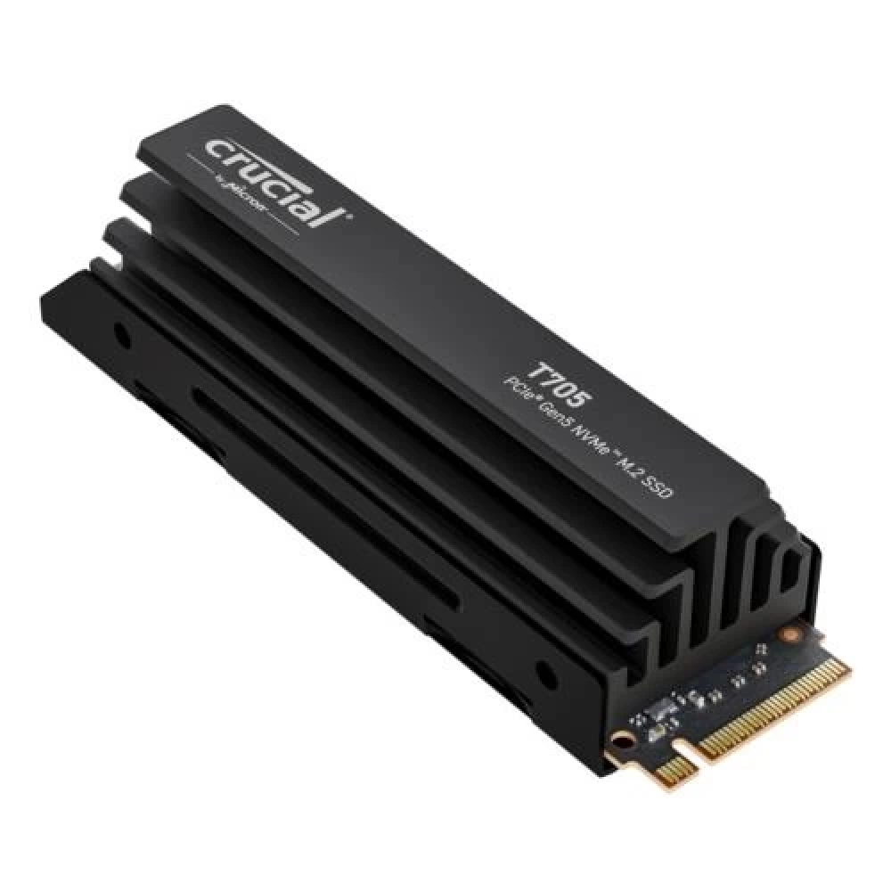 Crucial T705 1TB SSD Gen5 NVMe M.2 CT1000T705SSD5 Soğutuculu