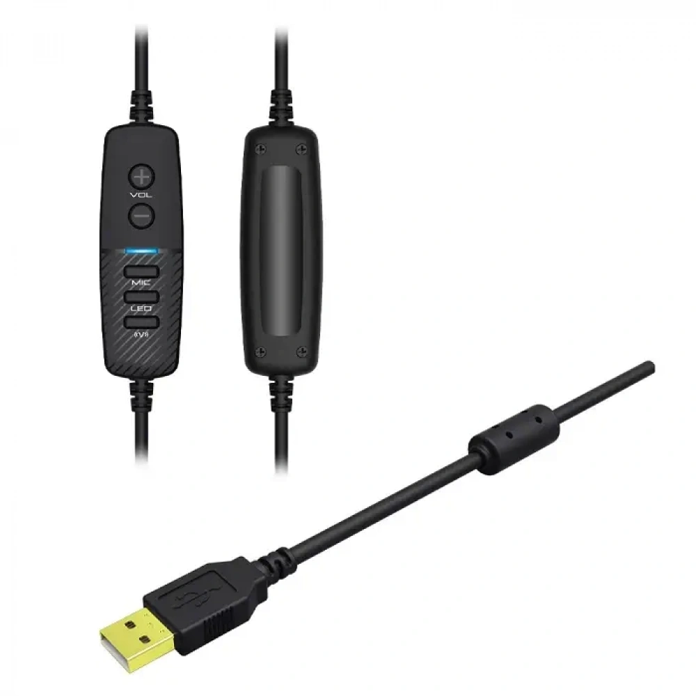GAMEPOWER KİZARU 7.1 RGB KABLOLU MİKROFONLU KULAK ÜSTÜ OYUNCU KULAKLIĞ