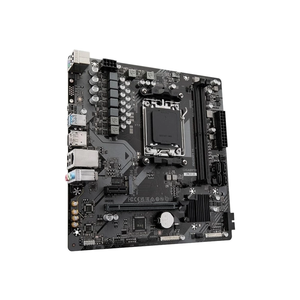 Gigabyte A620M H AMD A620 Soket AM5 DDR5 6400(OC)MHz mATX Gaming (Oyuncu) Anakart