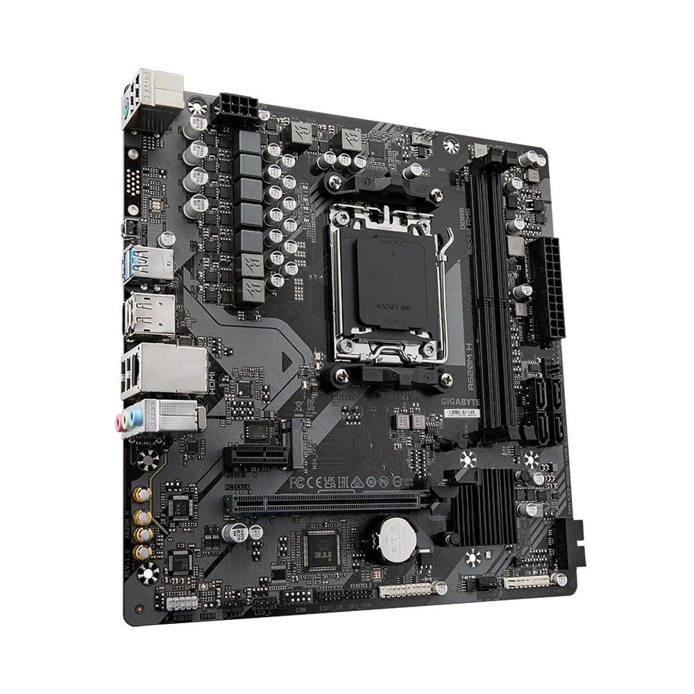 GIGABYTE A620M H DDR5 6400(OC) HDMI DP MATX AM5