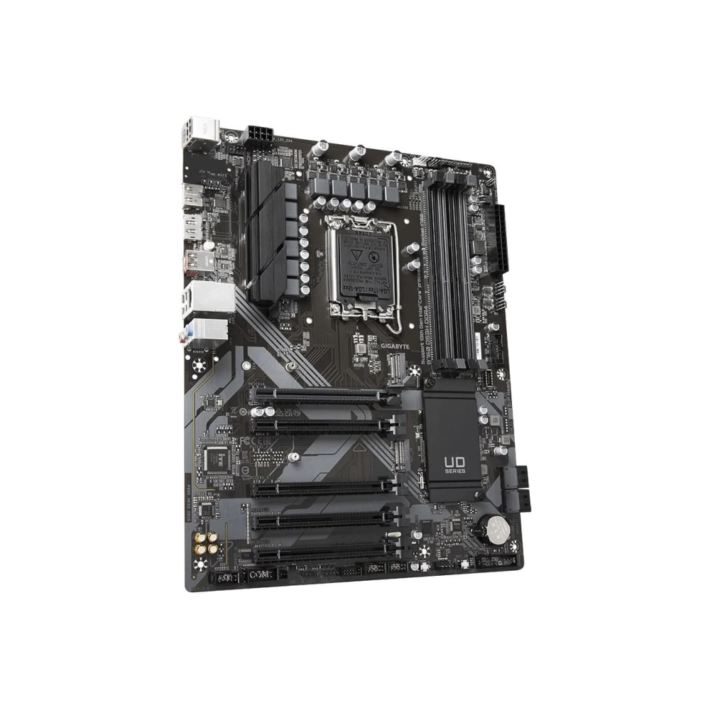 Gigabyte B760 DS3H DDR5 7600 MHz (OC) PCI-E Gen4 M.2 USB 3.2 DP HDMI 1G LAN ATX Soket 1700