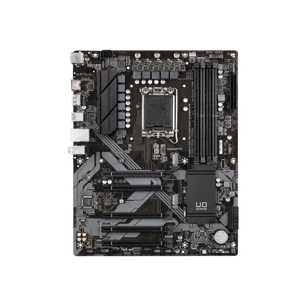 Gigabyte B760 DS3H DDR5 7600 MHz (OC) PCI-E Gen4 M.2 USB 3.2 DP HDMI 1G LAN ATX Soket 1700