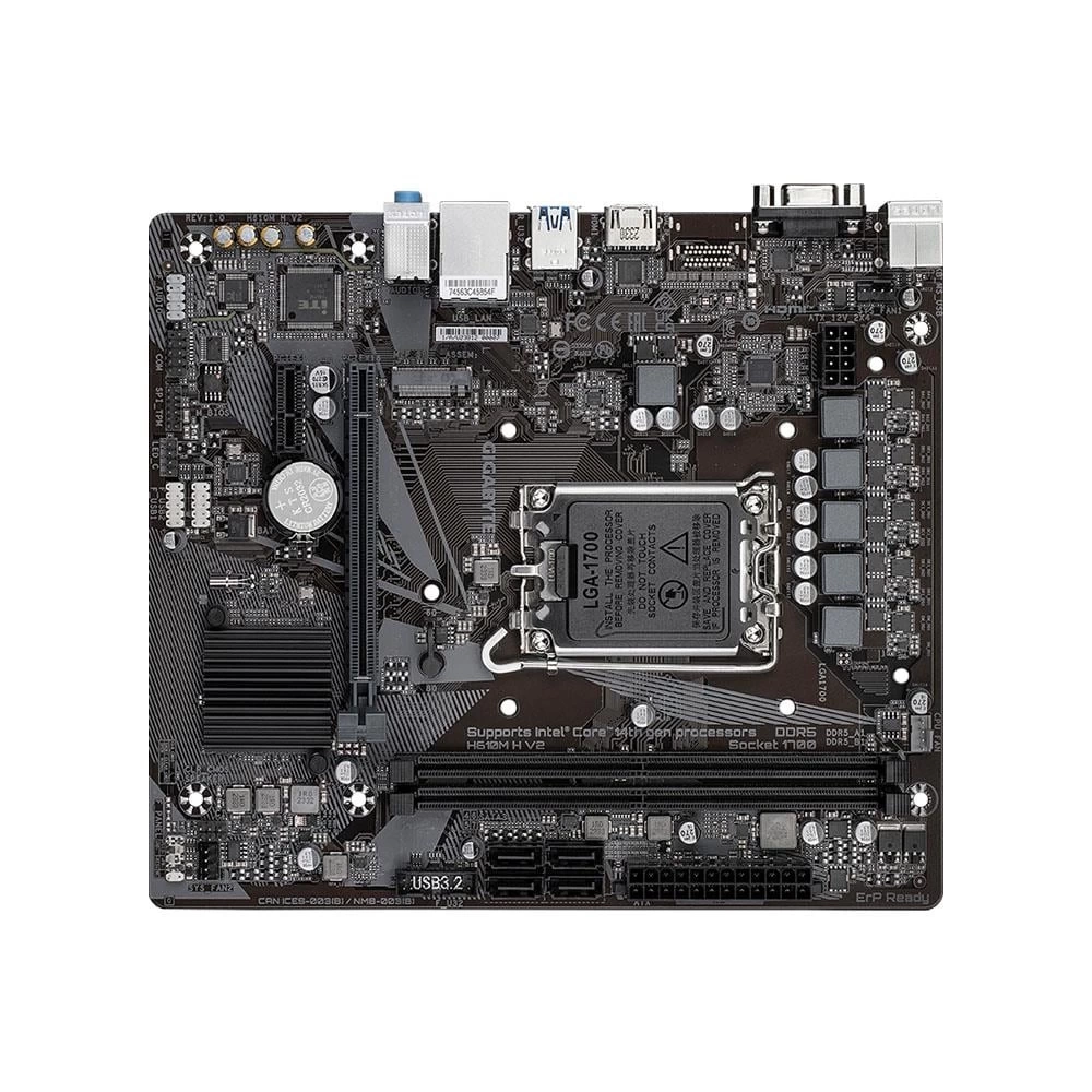GIGABYTE H610M-H V2 DDR5 INTEL H610 SOKET 1700