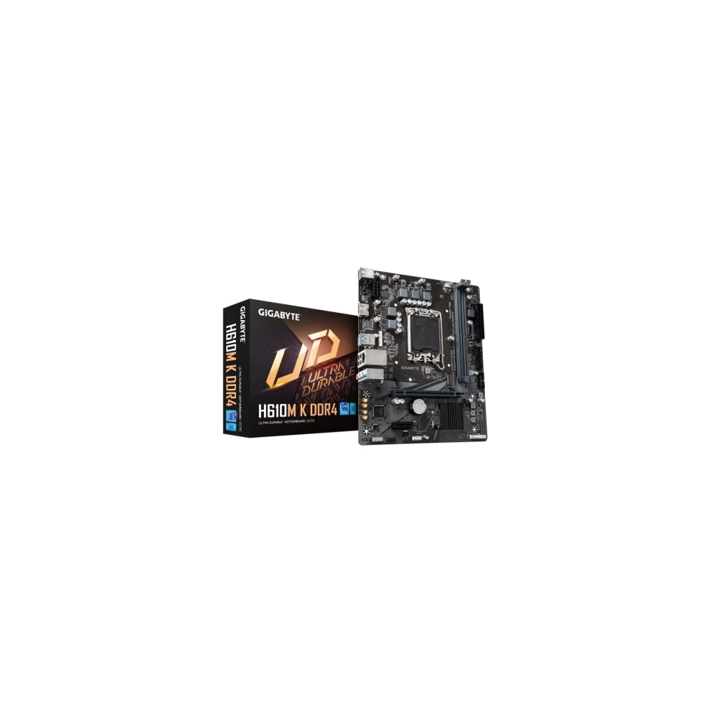 Gıgabyte H610M K Rev.1.0 2xddr4 M.2 HDMI 12-13.nesil LGA1700 Soket, Anakart