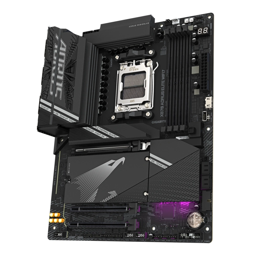 GIGABYTE X870A AORUS ELITE WIFI7 DDR5 M.2 HDMI DP ATX AM5