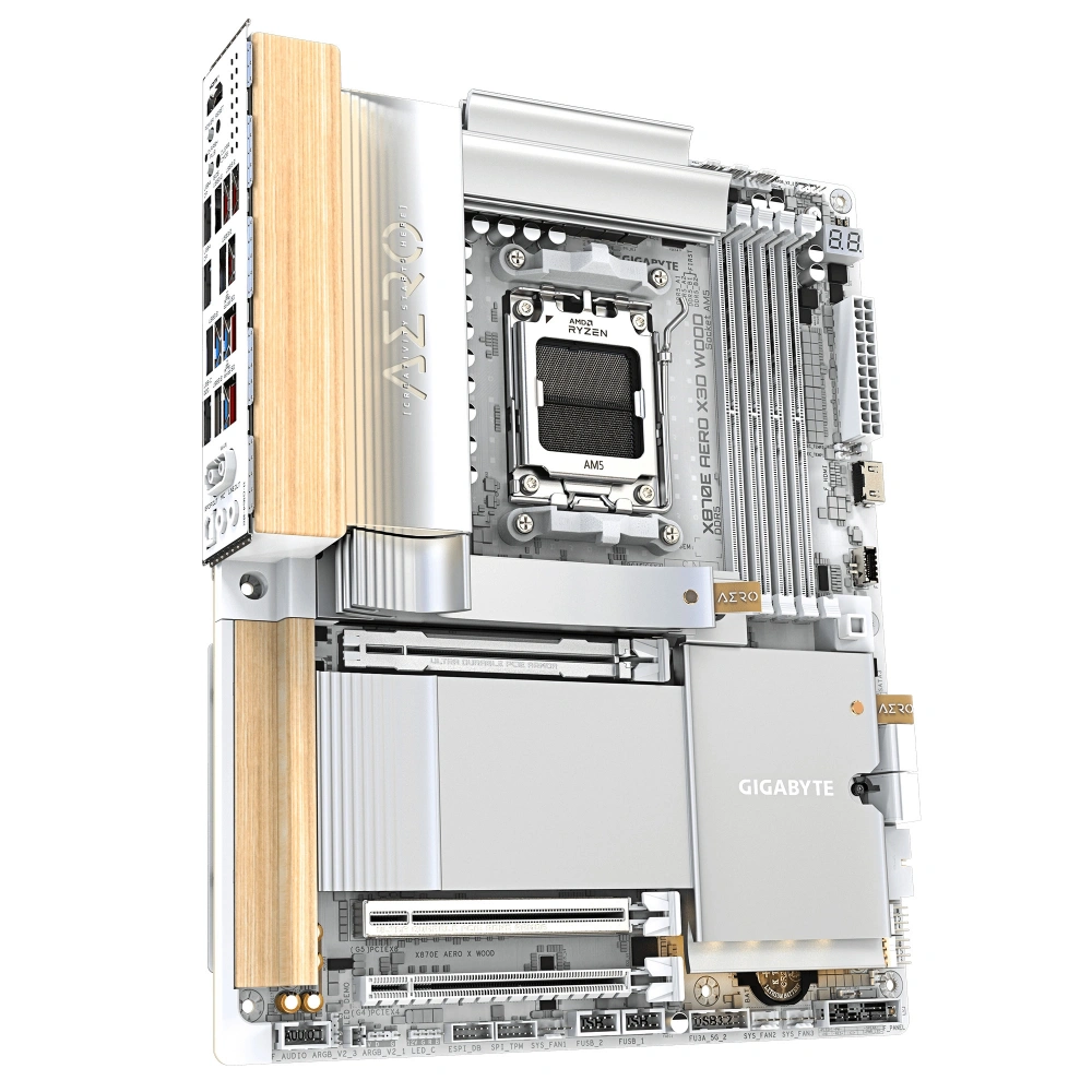 GIGABYTE X870E AERO X WOOD DDR5 M.2 HDMI DP ATX AM5