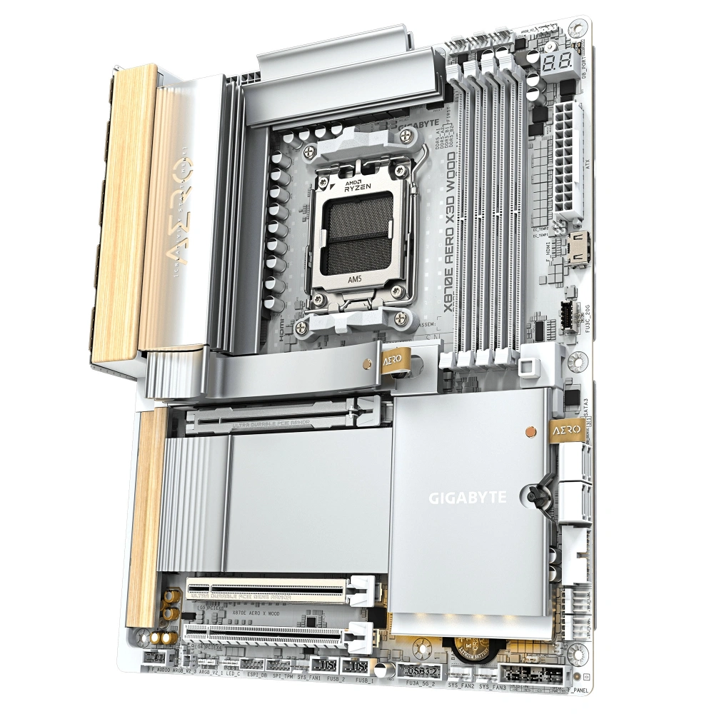 GIGABYTE X870E AERO X WOOD DDR5 M.2 HDMI DP ATX AM5
