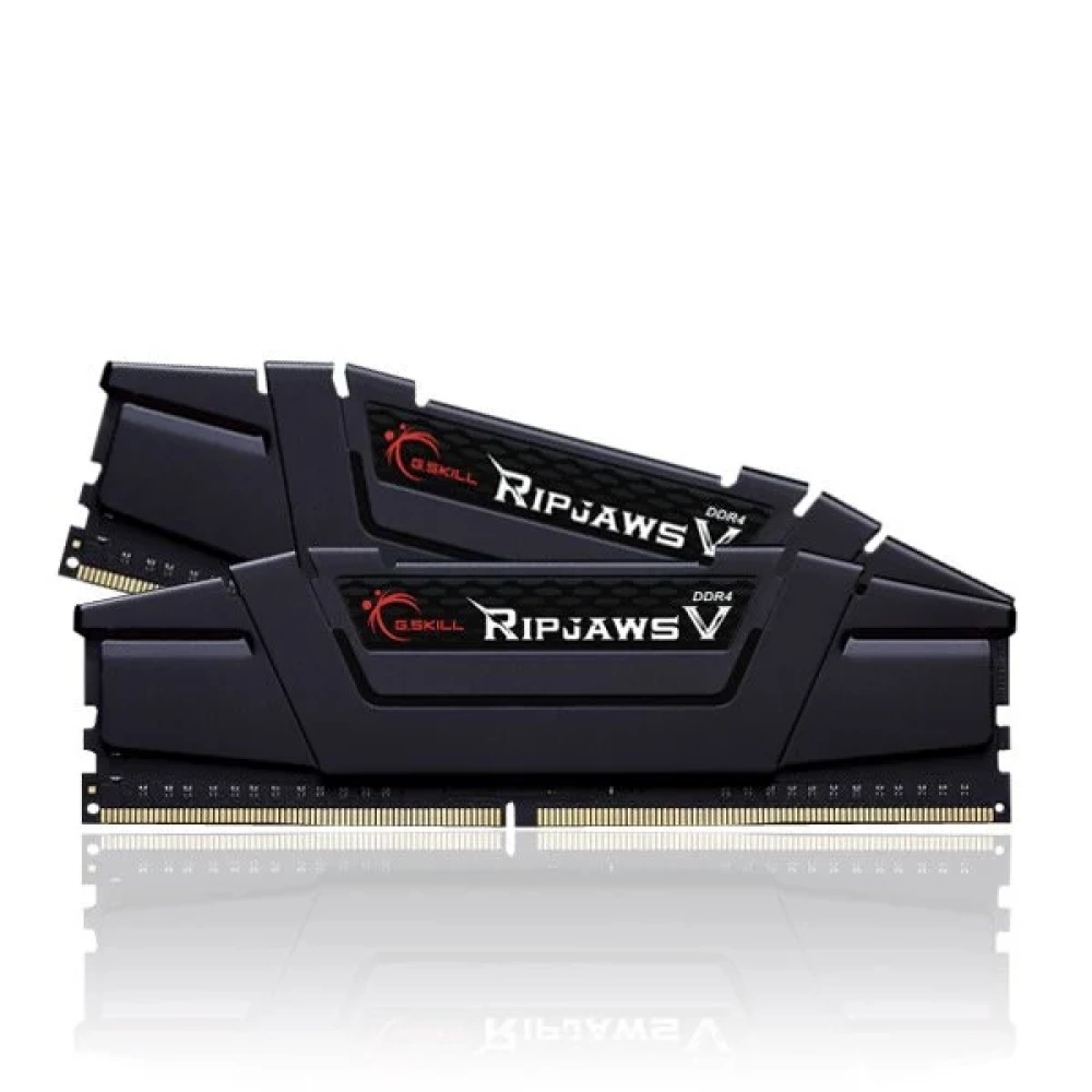 GSKILL RİPJAWSV SİYAH DDR4-3200MHZ CL16 32GB (2X16GB) DUAL (16-18-18-38) 1.35V
