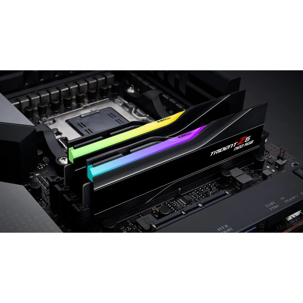 GSKILL TZ5 Neo RGB DDR5-6000Mhz CL30 32GB (2X16GB) DUAL (30-38-38-96) 1.35V AMD EXPO Teknoloji