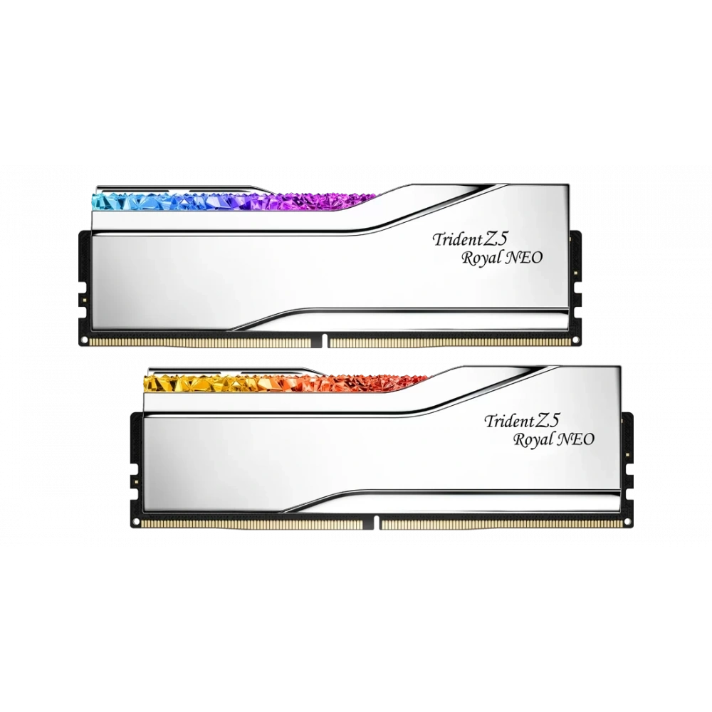 GSKILL TZ5 Royal Neo Silver RGB DDR5-6000Mhz CL26 64GB (2X32GB) DUAL (26-36-36-96) 1.45V AMD EXPO