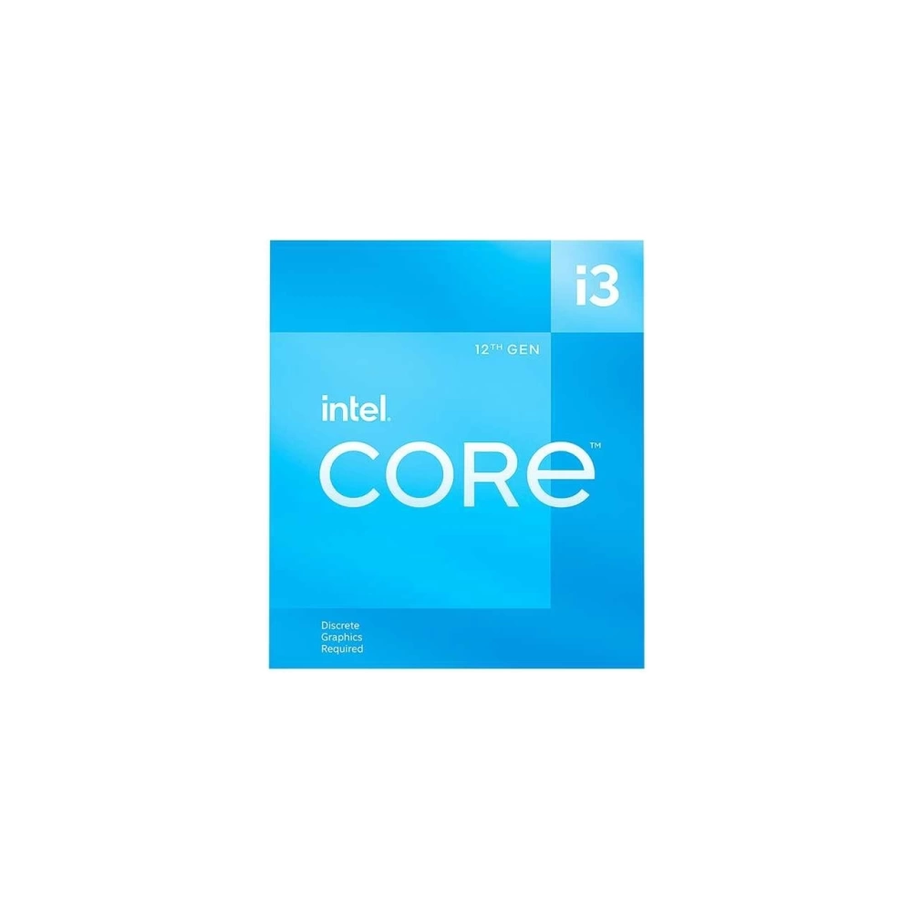 INTEL CORE i3-12100F 3.30GHZ 12MB 1700P 12.NESİL FANLI BOX