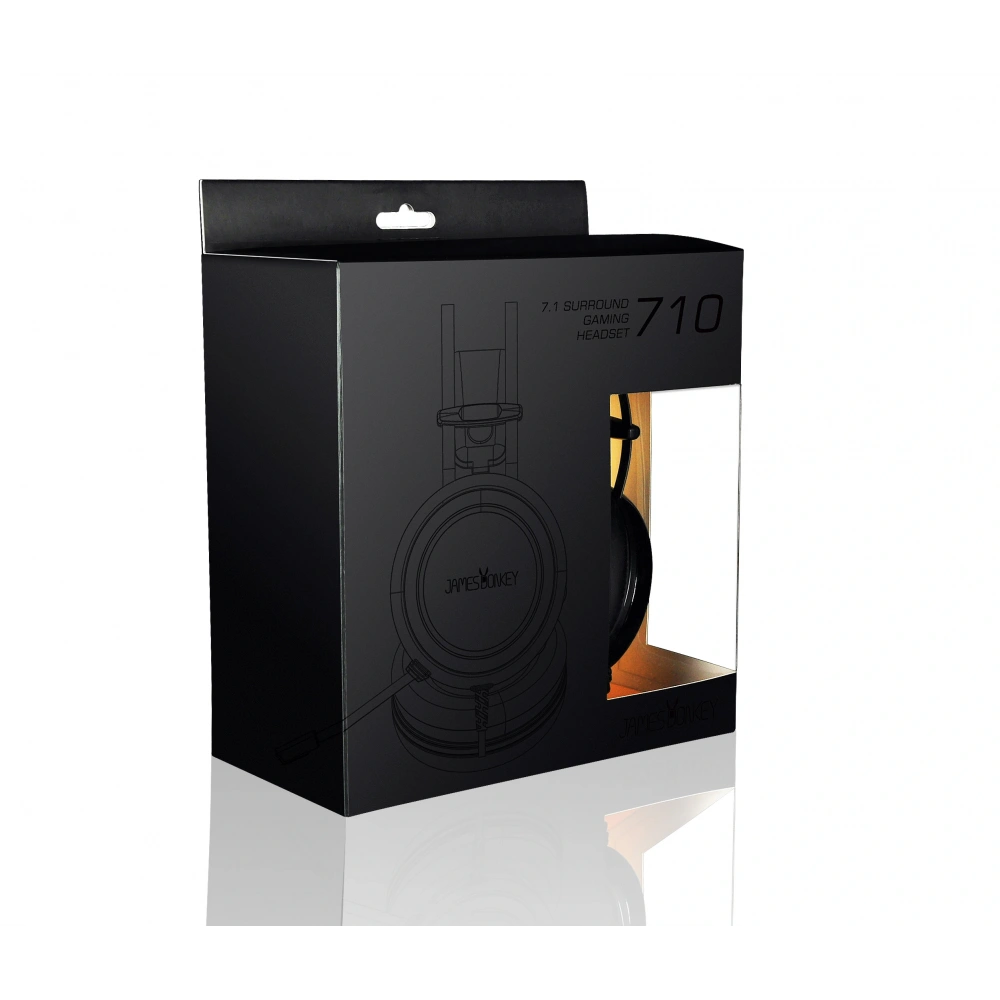 JAMES DONKEY 710 SİYAH 7.1 GAMING KULAKLIK