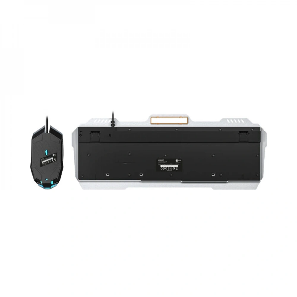 LECOO CM107 USB KABLOLU RAİNBOW AYDINLATMALI TÜRKÇE Q OYUNCU KLAVYE & MOUSE SETİ SİYAH