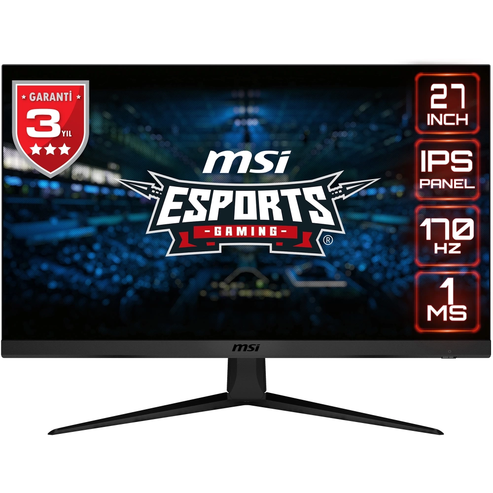 MSI 27 G2712 1920x1080 (FHD) 16:9 FLAT IPS 170HZ 1MS ADAPTIVE-SYNC GAMING MONITOR