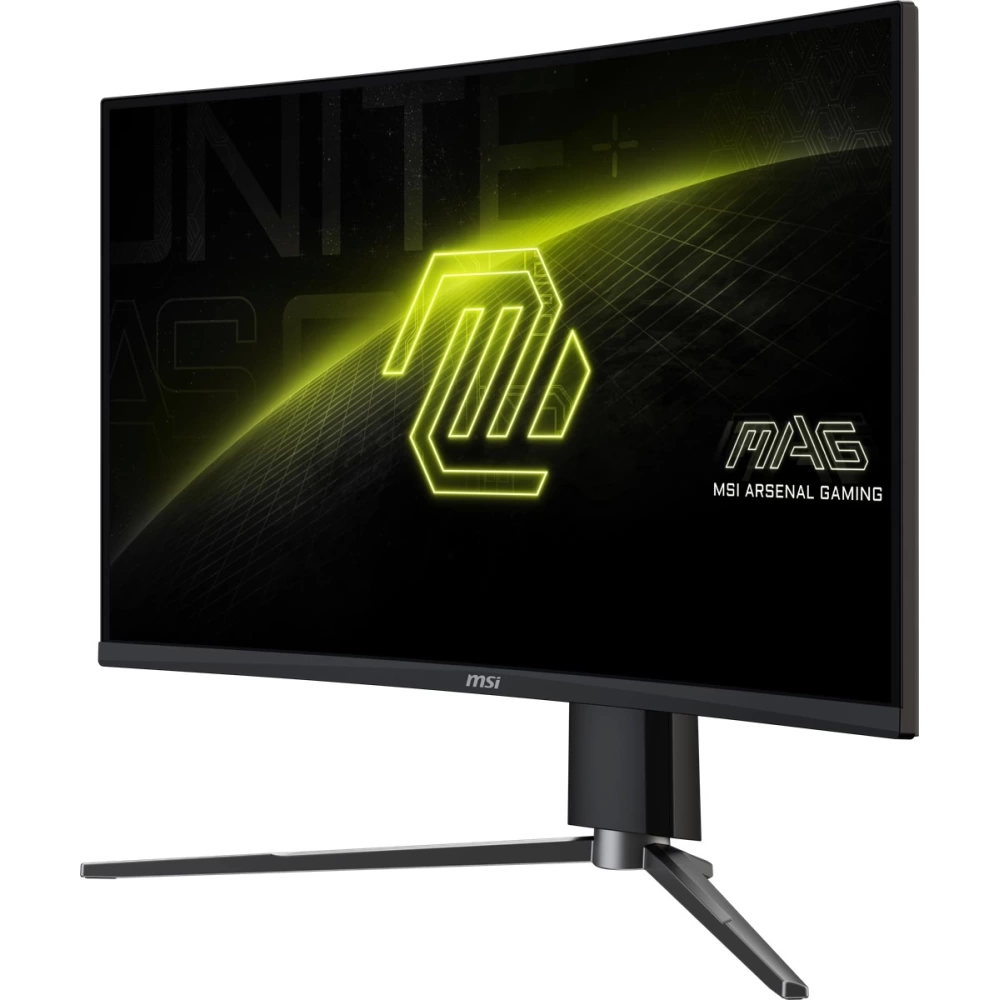 MSI 27 MAG 27C6PF 1920x1080 (FHD) 16:9 CURVE 1500R RAPID VA 180HZ 0.5MS (GTG) ADAPTIVE-SYNC GAMING MONITOR
