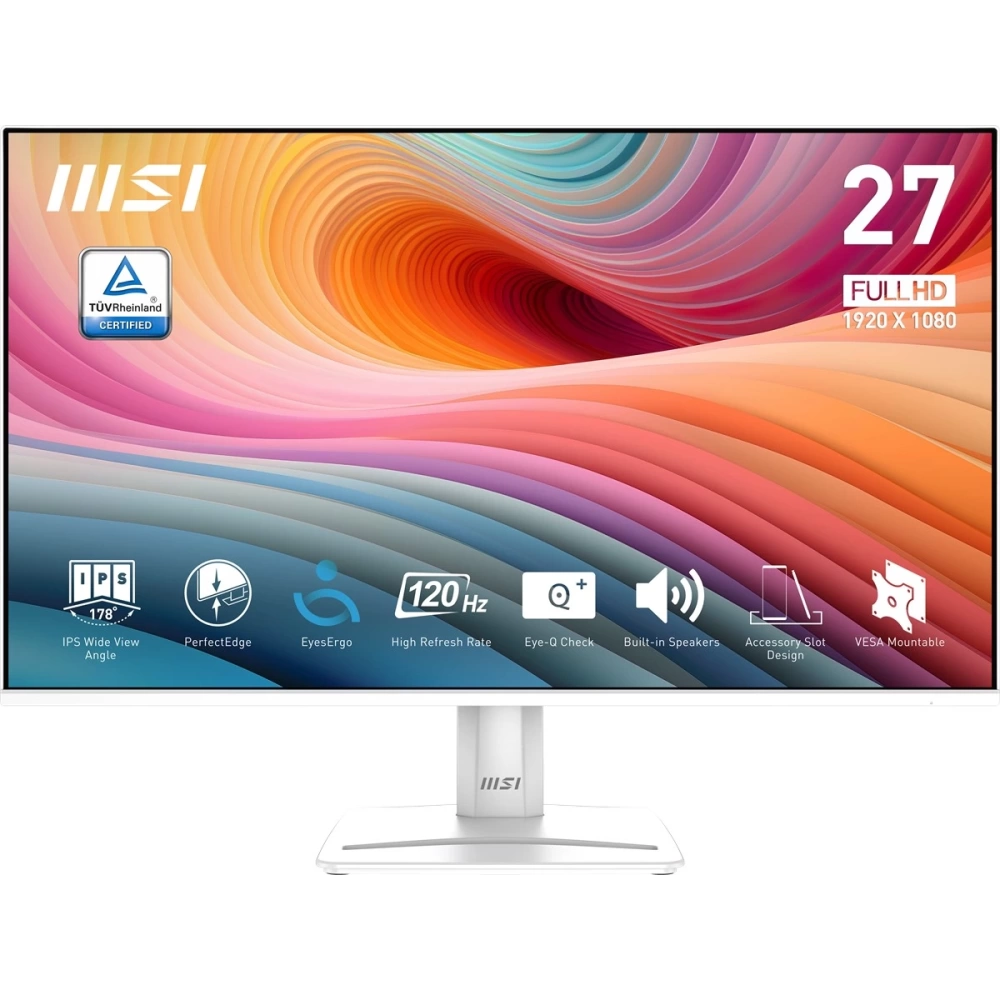 MSI 27 PRO MP275W E2 1920x1080 (FHD) 16:9 FLAT IPS 120HZ 1MS FREESYNC MONITOR