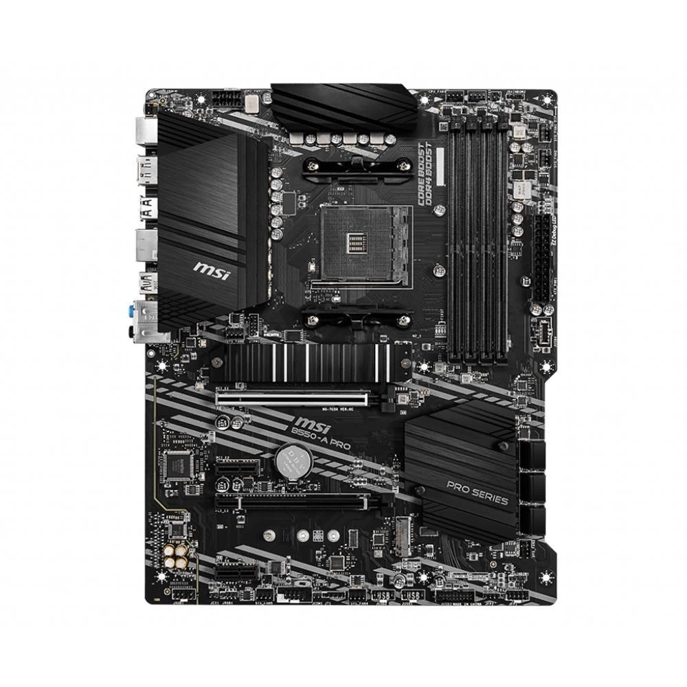 MSI B550-A PRO AM4 DDR4 4400(OC) HDMI DP M.2 USB3.2 ATX