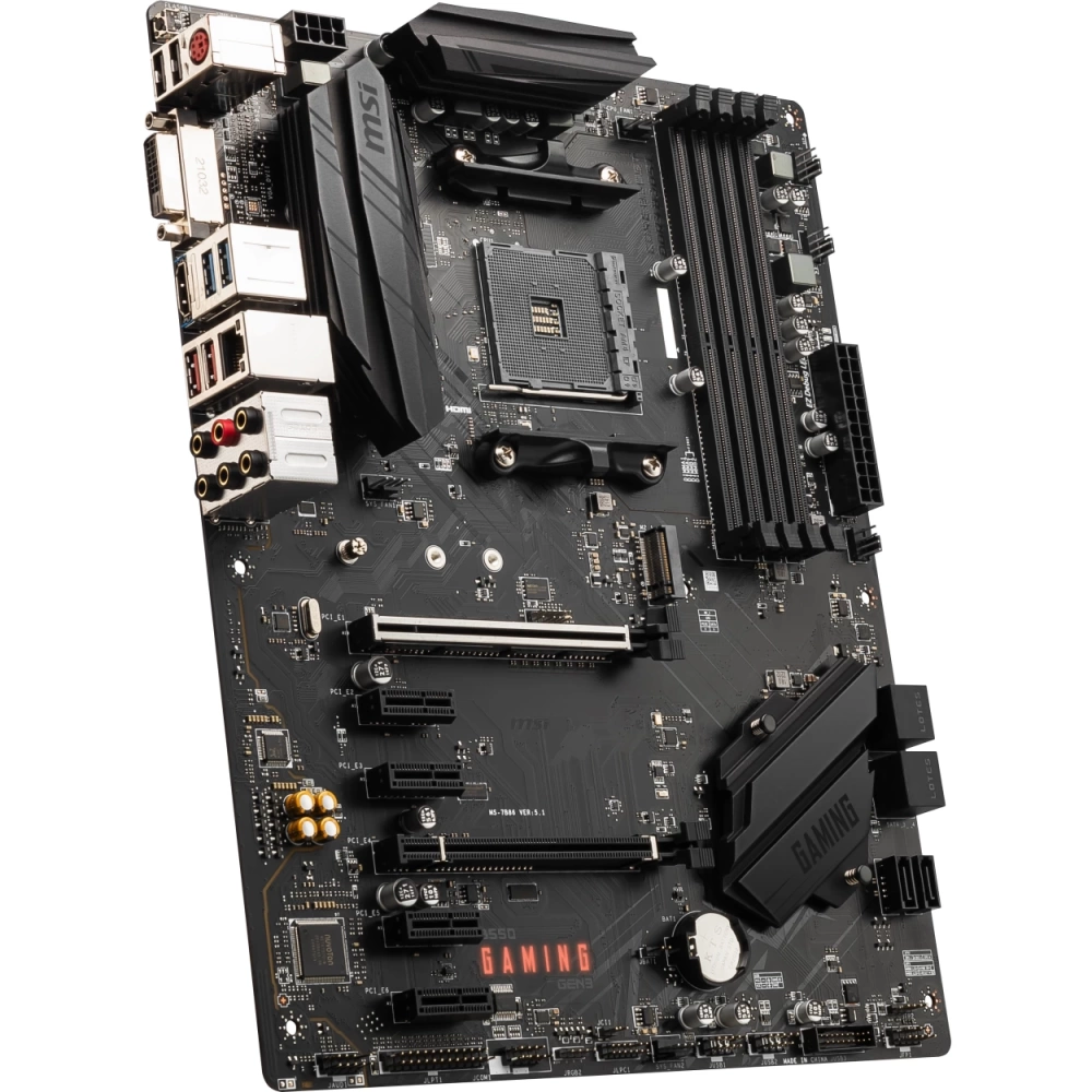 MSI B550 GAMING GEN3 AM4 DDR4 4400(OC) HDMI DVI M.2 USB3.2 ATX
