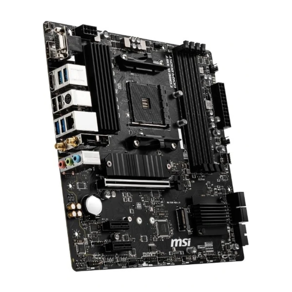 MSI B550M PRO-VDH WIFI AM4 DDR4 4400(OC) HDMI DVI VGA M.2 USB3.2 WIFI MATX