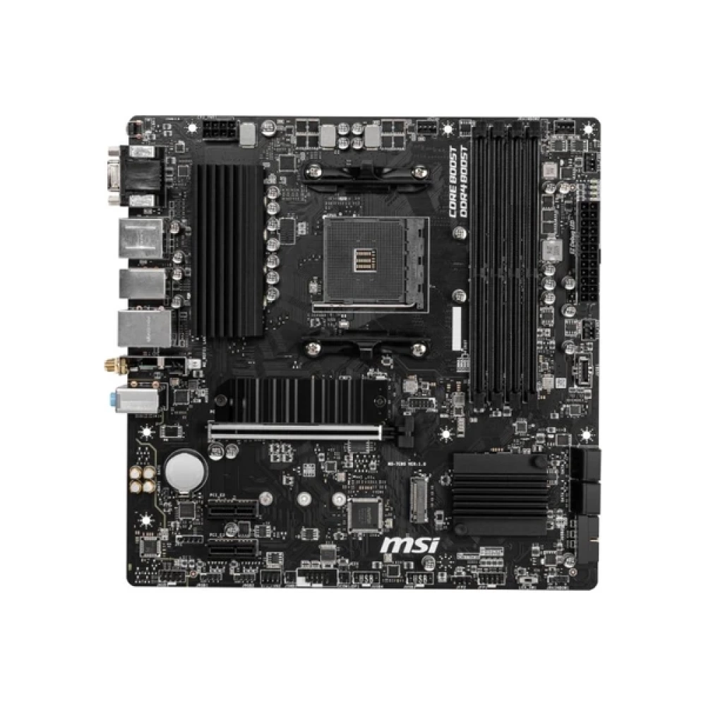 MSI B550M PRO-VDH WIFI AM4 DDR4 4400(OC) HDMI DVI VGA M.2 USB3.2 WIFI MATX