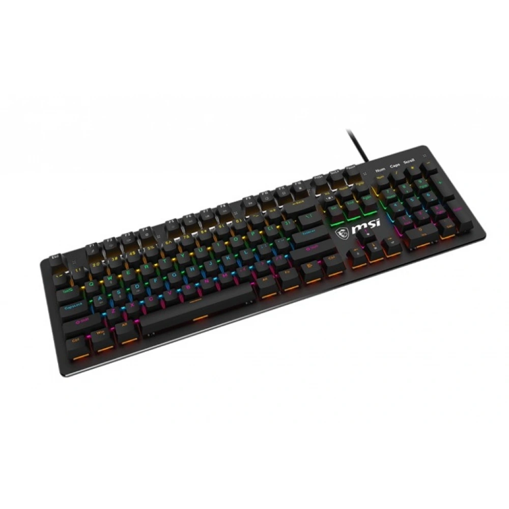 MSI FORGE GK300 RED SWITCH RGB MEKANIK GAMING KLAV