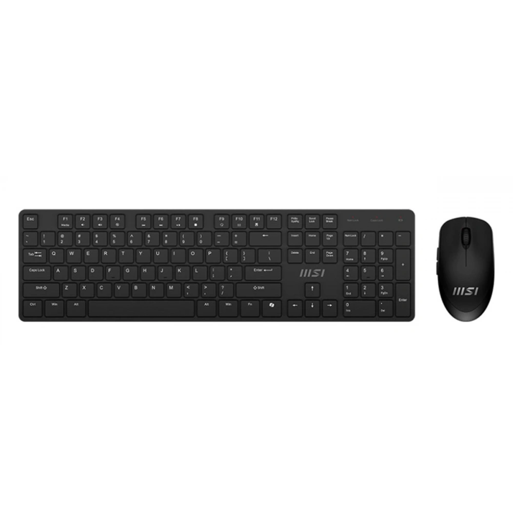 MSI FORGE K200 WIRELESS COMBO SIYAH KLAVYE MOUSE S