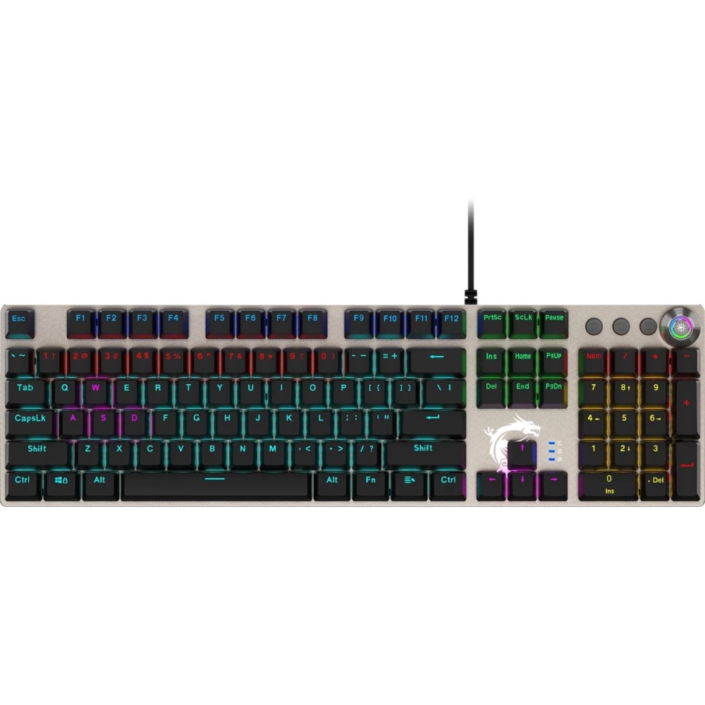 MSI GG GK310 RED TR GAMING KEYBOARD MEKANİK RED SWITCH 20 MODE RGB BACKLIGHT