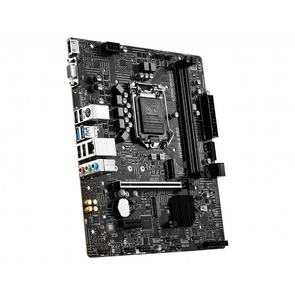 MSI H510M PRO-E SOKET 1200 DDR4 3200 PCI-E GEN 4 USB3.2 1X 1G LAN MATX