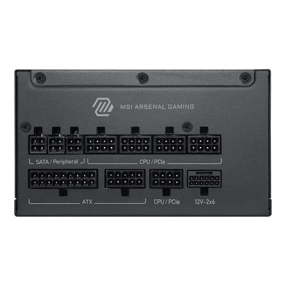 MSI MAG A1200PLS PCIE5 1200W 80+ Platinum Power
