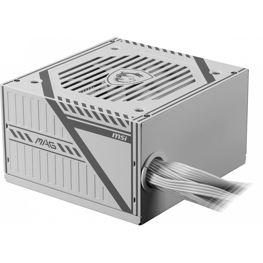 MSI MAG A650BNL WHITE 650W 80+ BRONZE POWER SUPPLY