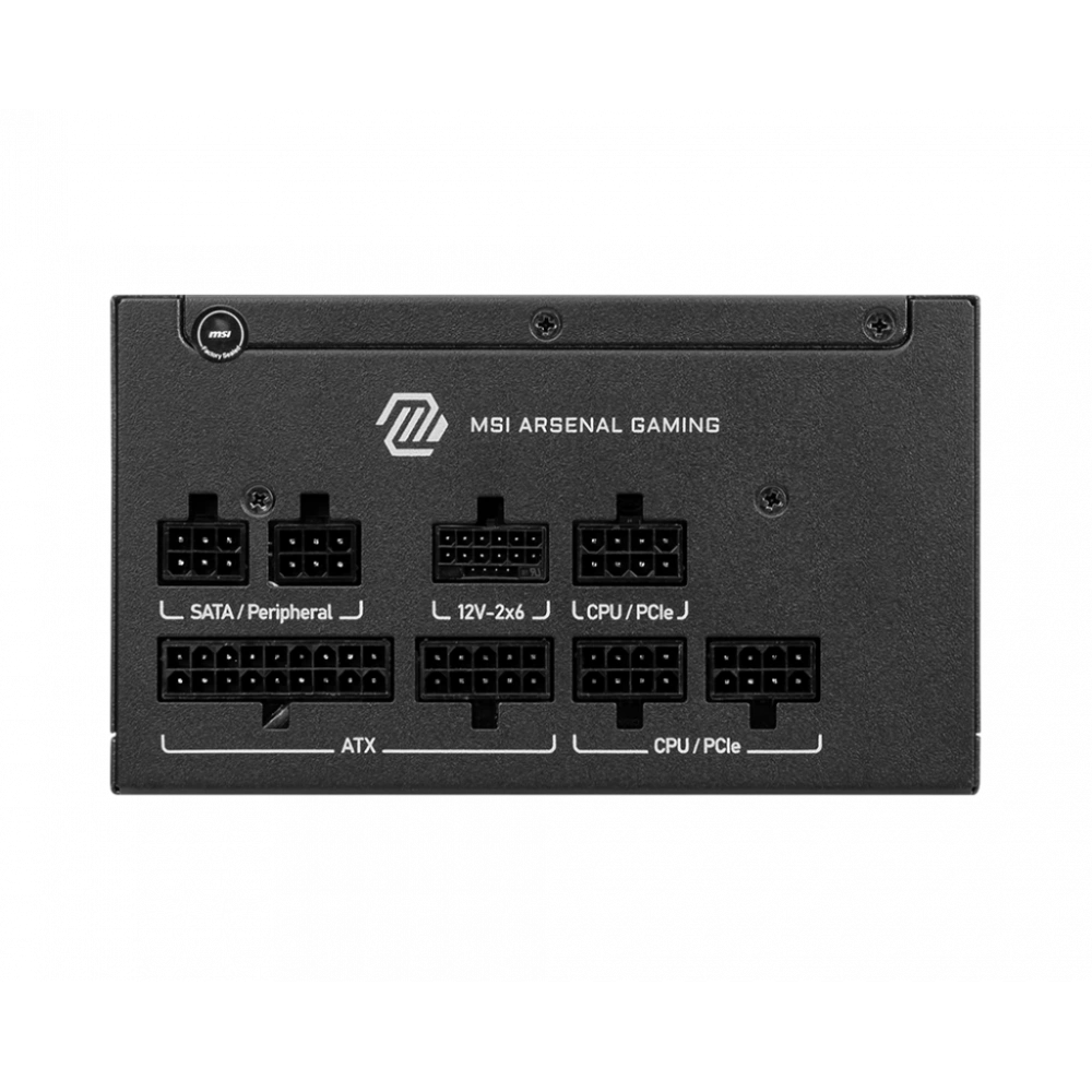 MSI MAG A750GLS PCIE5 750W 80+GOLD POWER SUPPLY