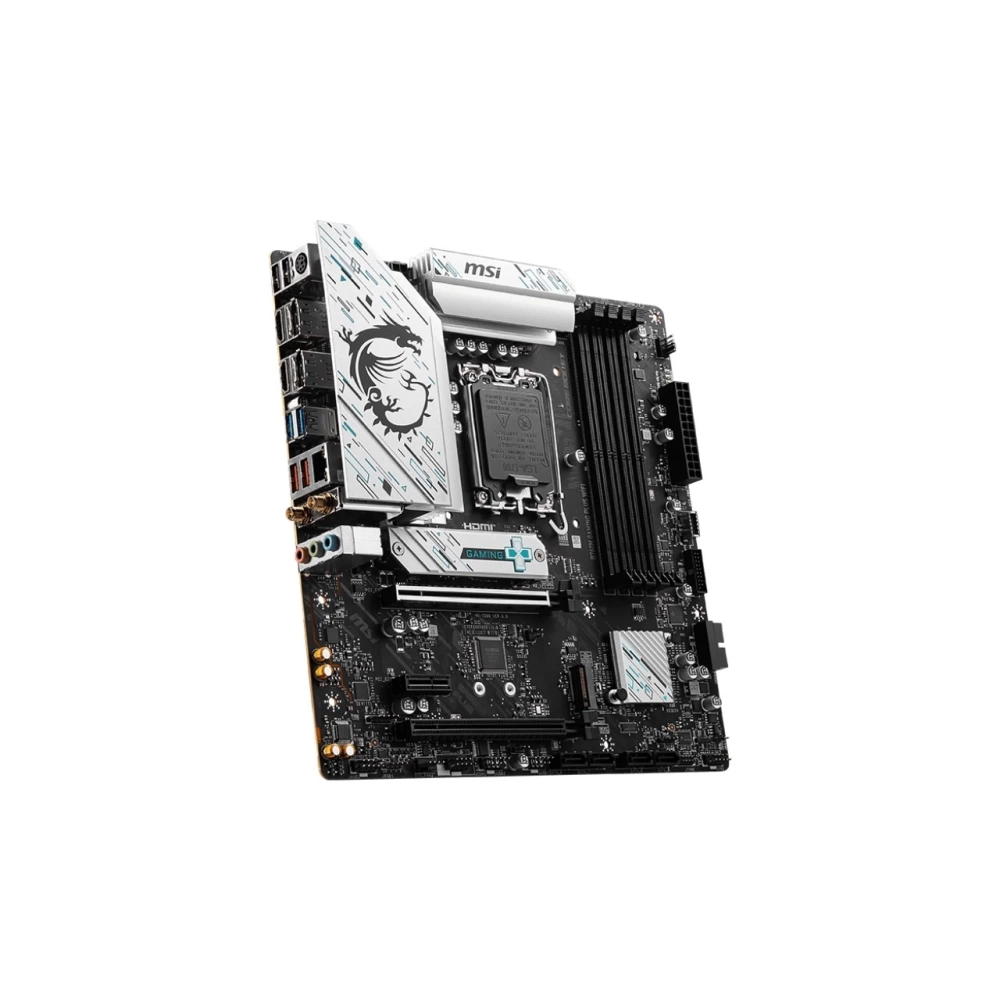 MSI MB B760M GAMING PLUS WIFI SOKET 1700 DDR5 6800(OC) PCI-E M.2 USB3.2 HDMI DP 1x 2.5G LAN WI-FI 6E ATX