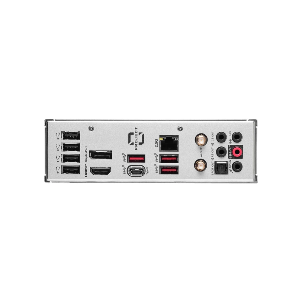 MSI MB B760M PROJECT ZERO SOKET 1700 DDR5 7800(OC) PCI-E ,M.2 USB3.2 HDMI,DP 1x 2.5G LAN WI-FI 6E Matx