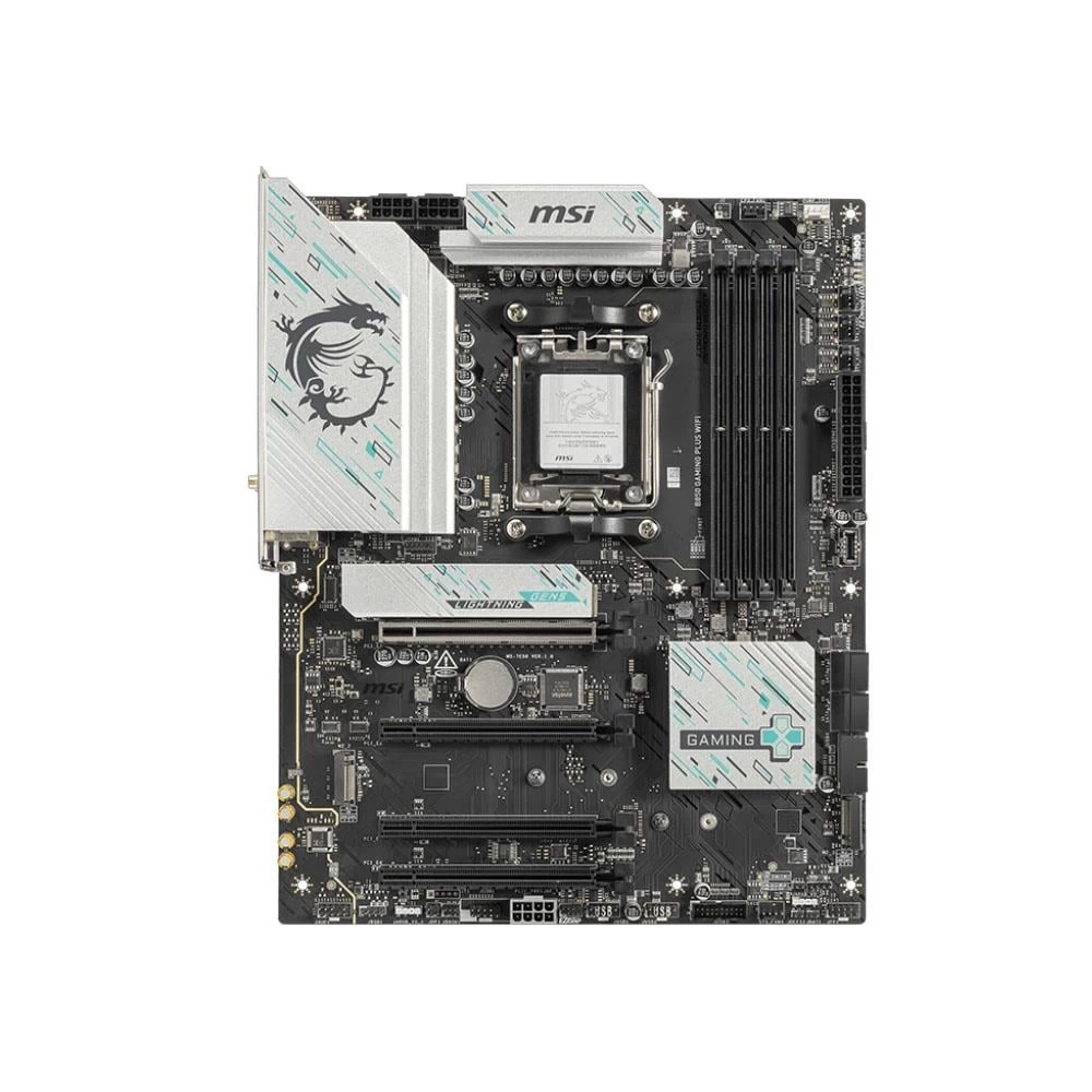 MSI MB B850 GAMING PLUS WIFI AM5 DDR5 8200MHZ(OC) DP 3x M.2 USB 10Gbs 5G LAN WI-FI 7 ATX